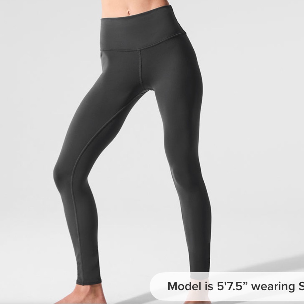 ALO High-Waist Airbrush Legging - Anthracite